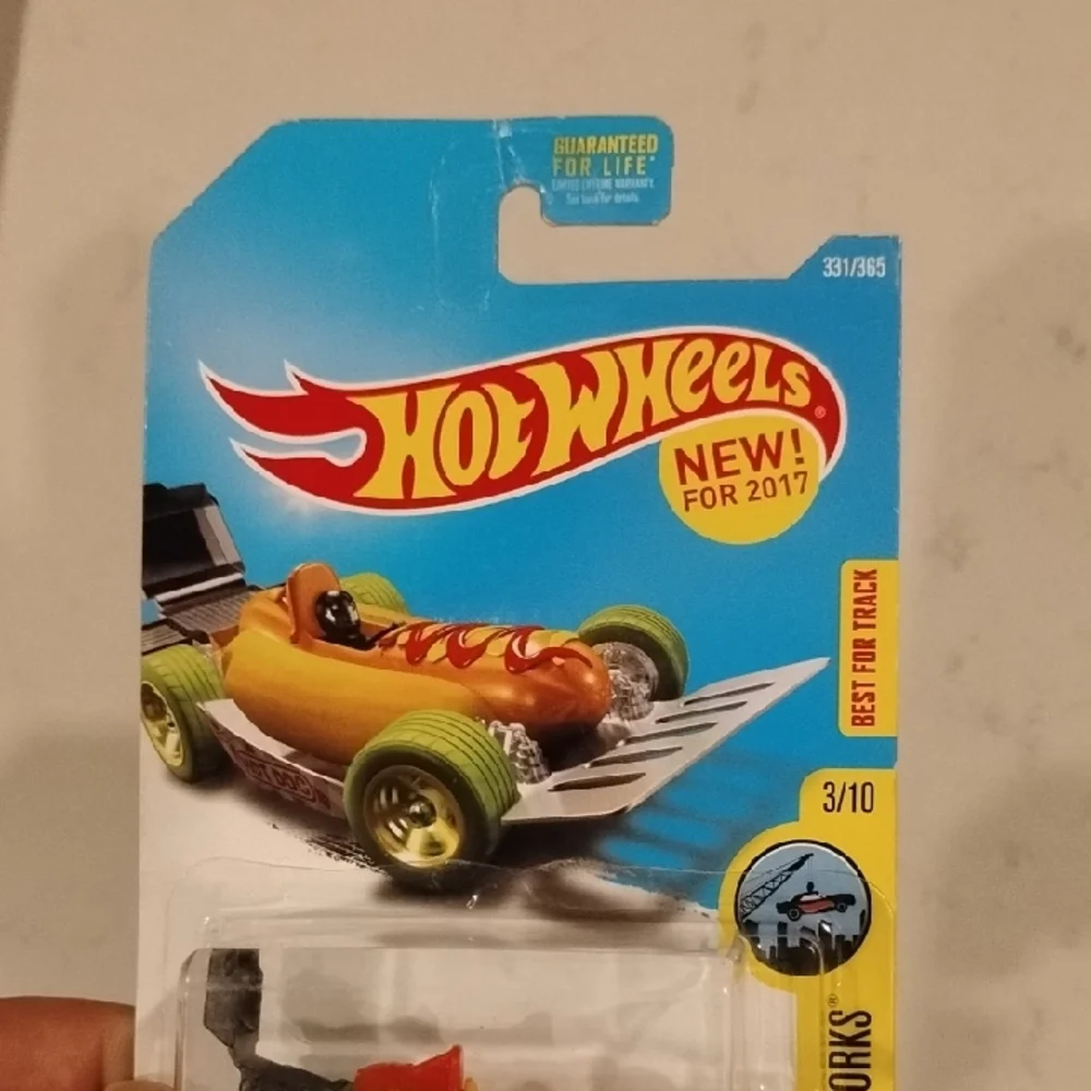 Mattel Hot Wheels Street Wiener - Orange and Green